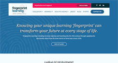 Desktop Screenshot of fingerprintlearning.com